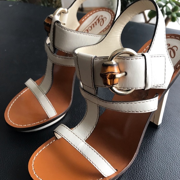 GUCCI HIGH HEELED SANDALS - Picture 5 of 7